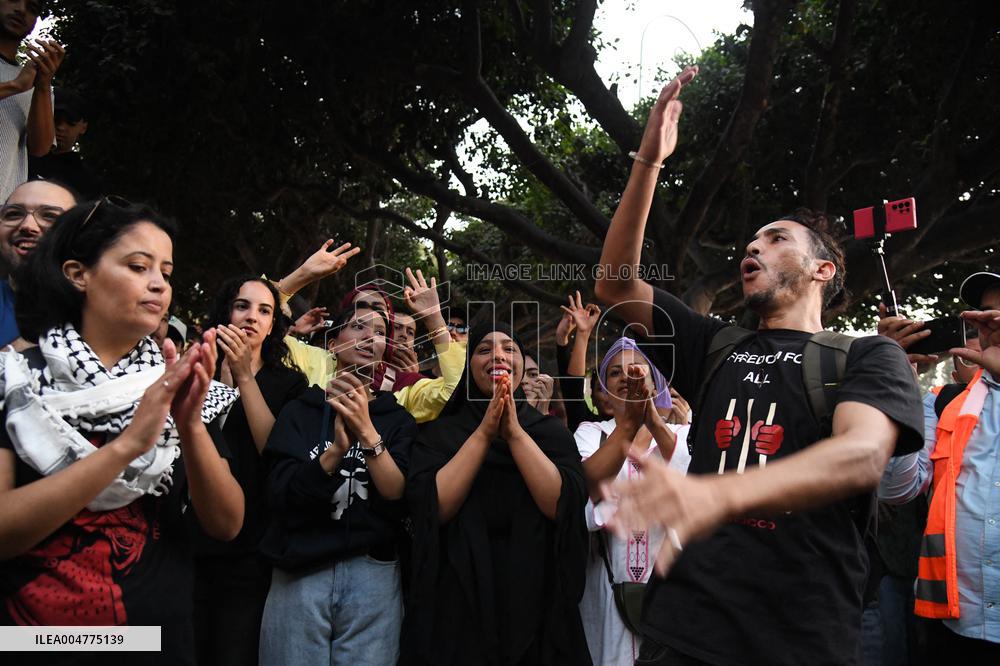 Demonstration of GenZ 212 - Rabat