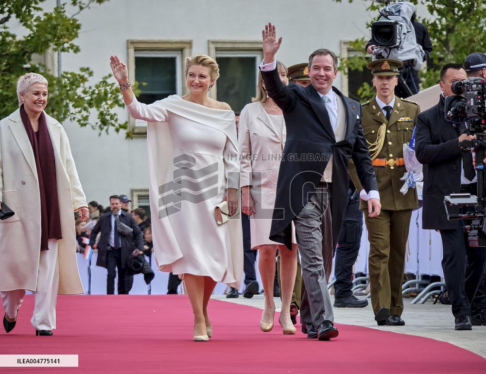 Abdication Ceremony of Luxembourg Grand Duke Henri - Luxembourg