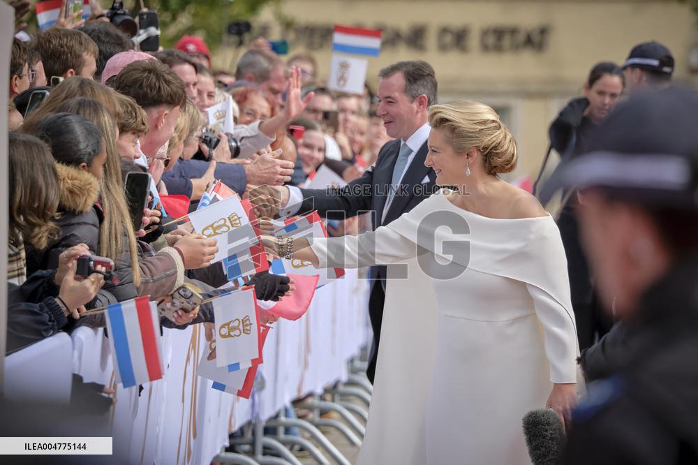 Abdication Ceremony of Luxembourg Grand Duke Henri - Luxembourg