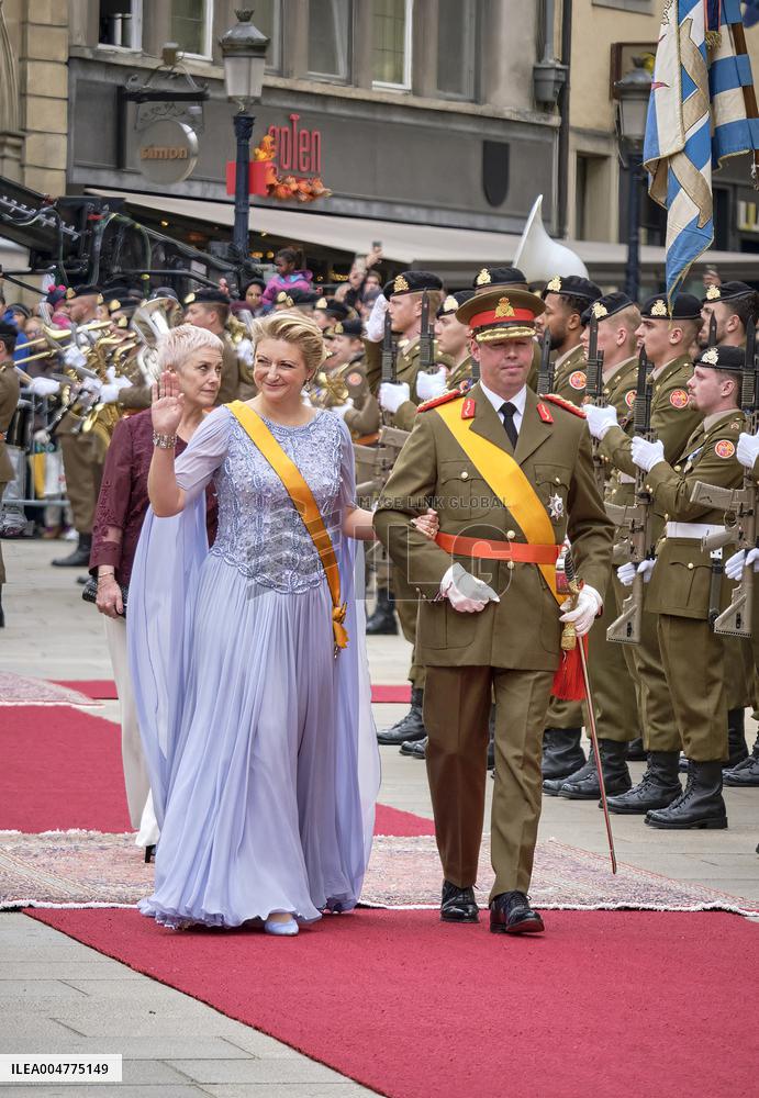Abdication Ceremony of Luxembourg Grand Duke Henri - Luxembourg
