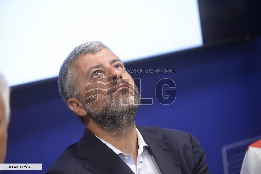 Press Conference Of Italian Parliamentarians Expelled From Israel - Rome