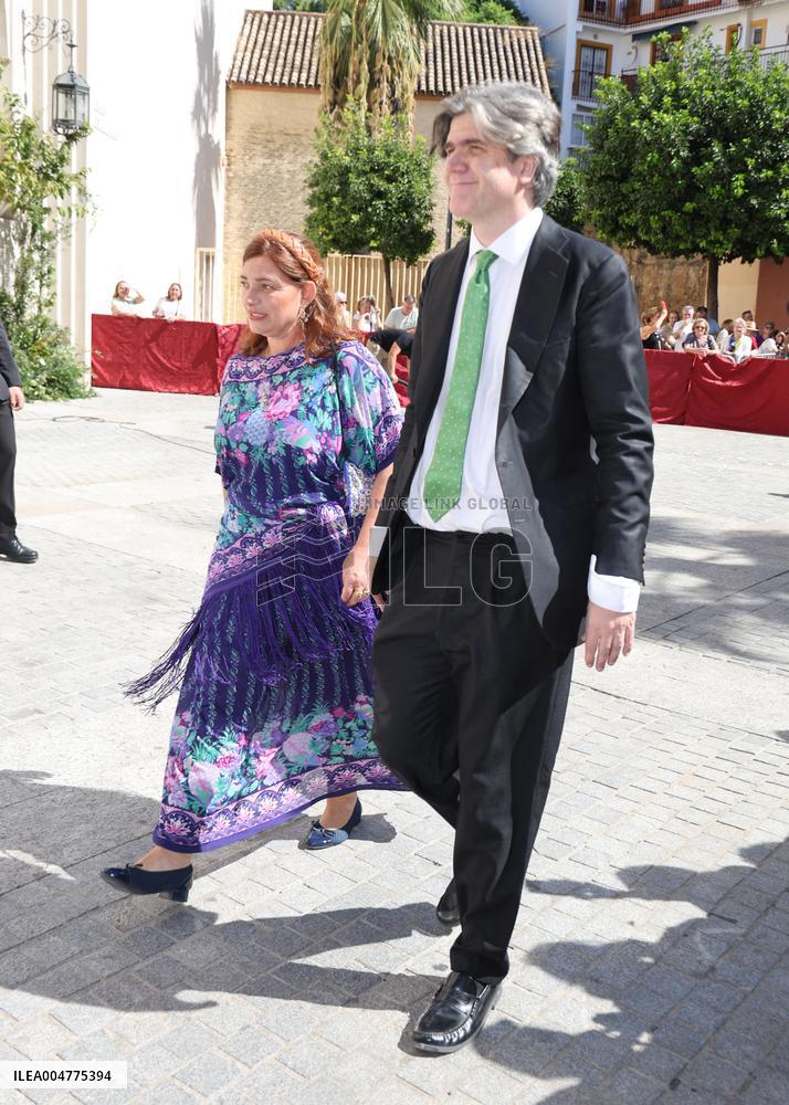 Wedding of Cayetano Martinez de Irujo and Barbara Mirjan - Seville