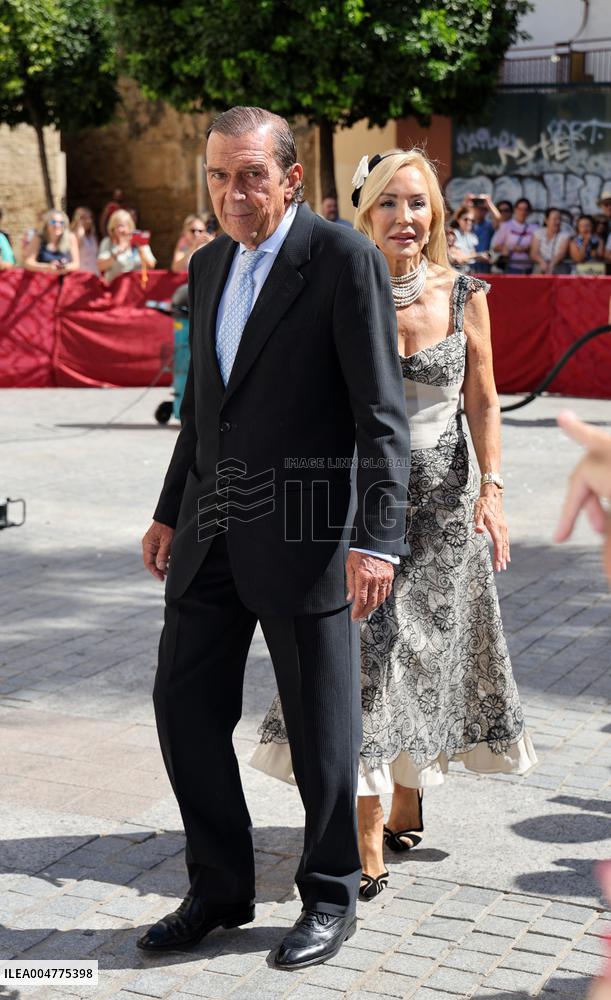 Wedding of Cayetano Martinez de Irujo and Barbara Mirjan - Seville