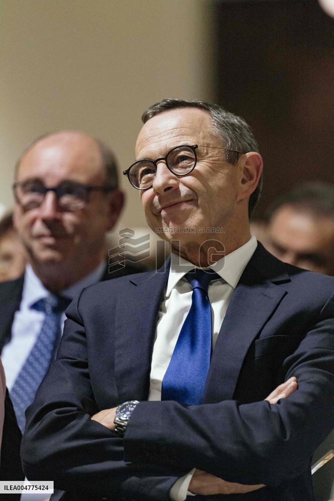 Bruno Retailleau During Meeting for Partial Legislative Elections - Montauban