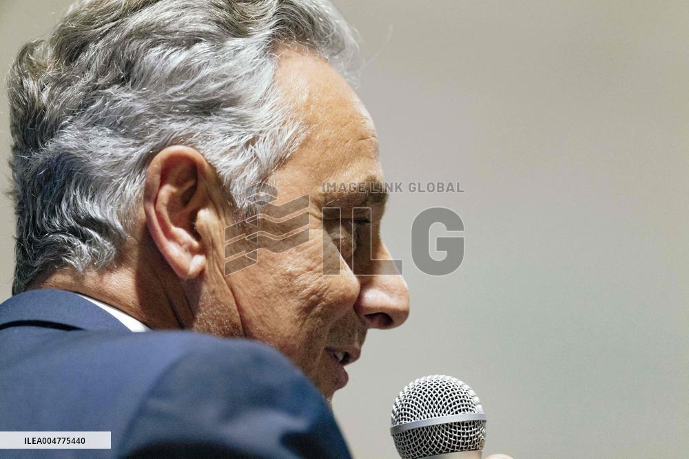 Bruno Retailleau During Meeting for Partial Legislative Elections - Montauban