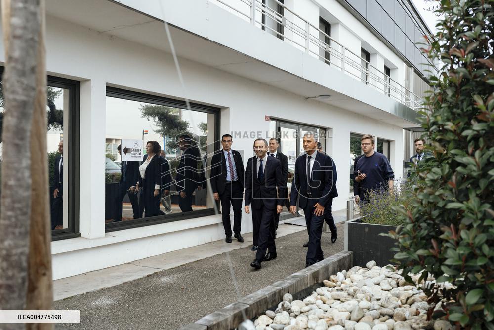 Bruno Retailleau During Meeting for Partial Legislative Elections - Montauban