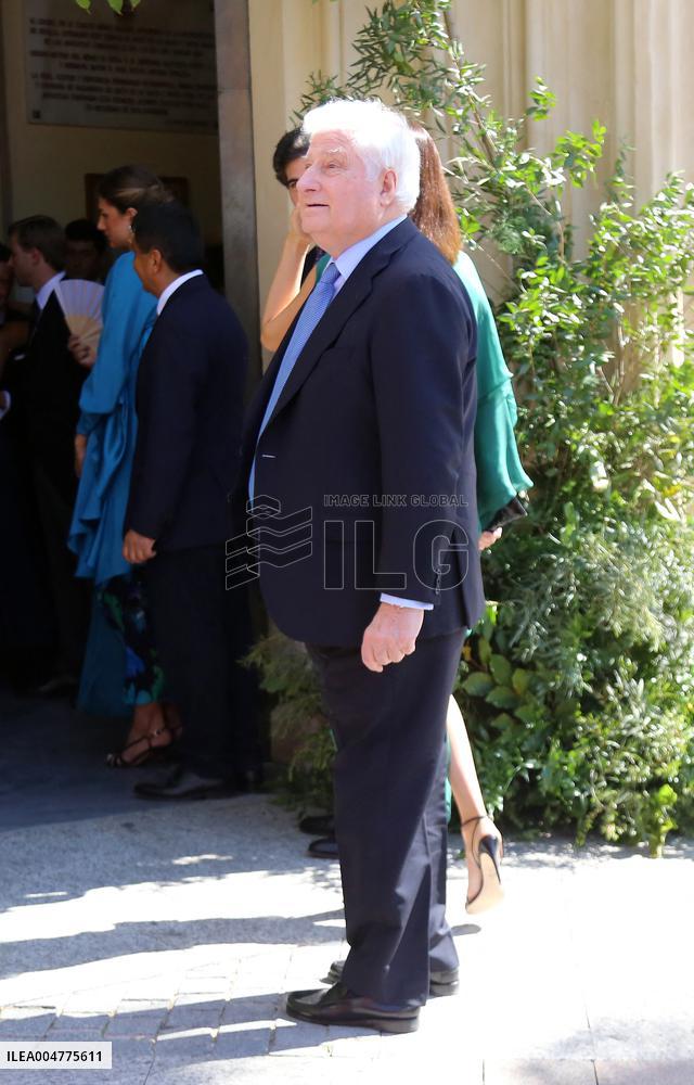 Wedding of Cayetano Martinez de Irujo and Barbara Mirjan - Seville