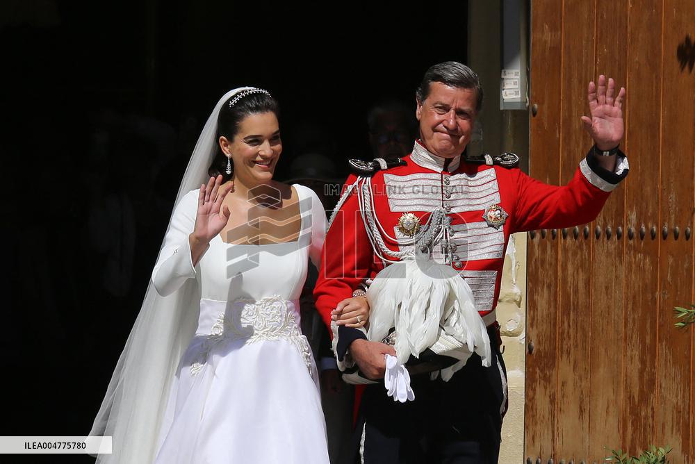 Wedding of Cayetano Martinez de Irujo and Barbara Mirjan - Seville