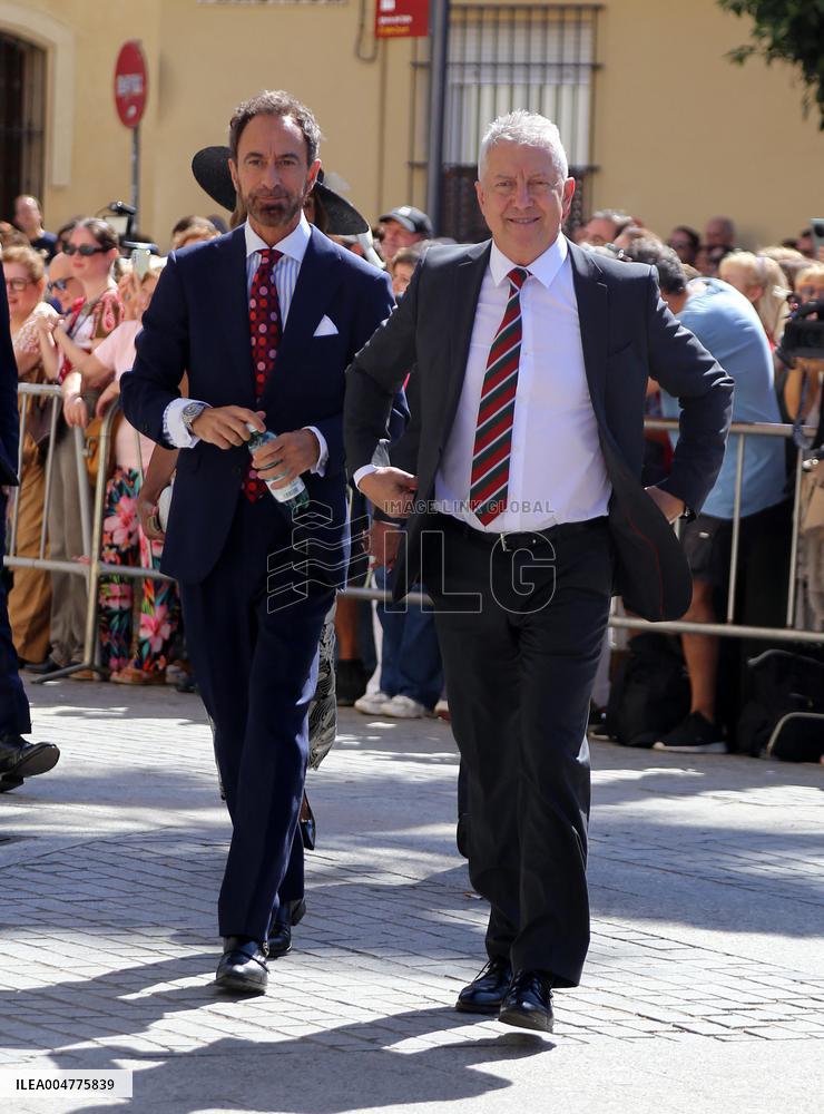 Wedding of Cayetano Martinez de Irujo and Barbara Mirjan - Seville