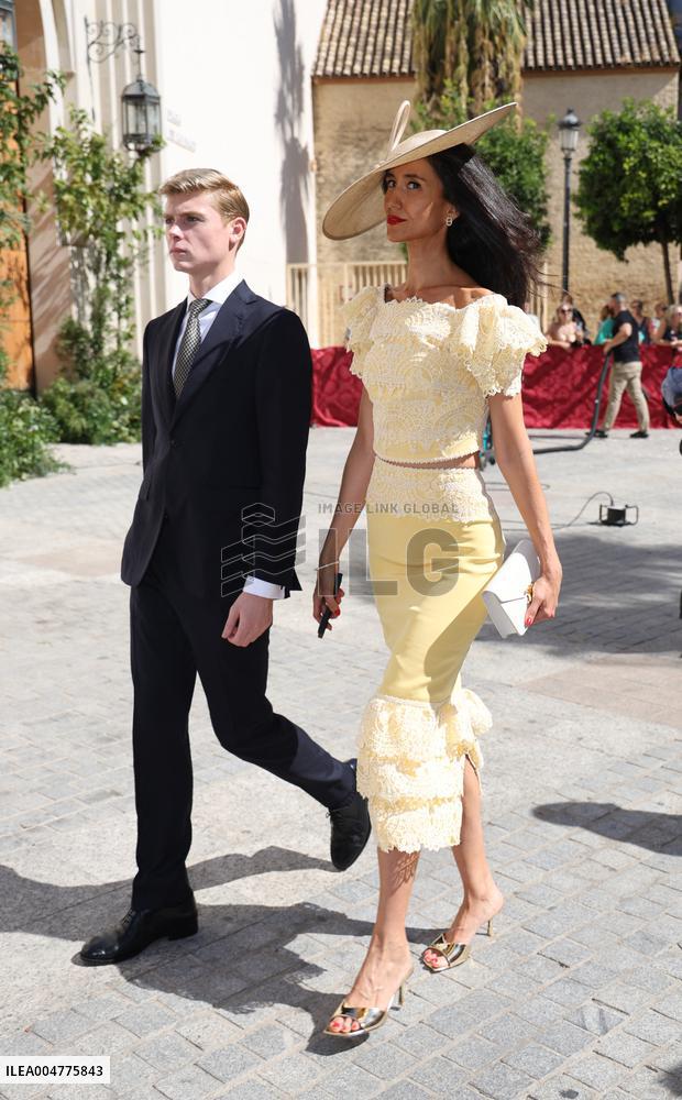 Wedding of Cayetano Martinez de Irujo and Barbara Mirjan - Seville