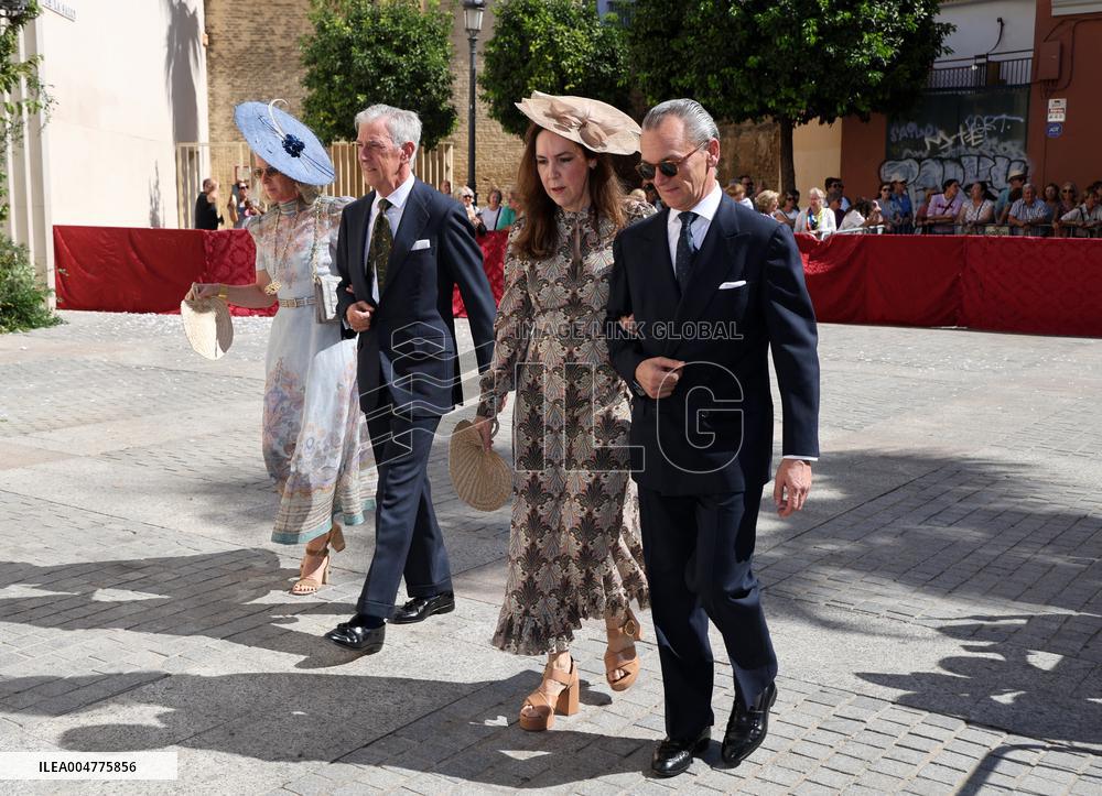 Wedding of Cayetano Martinez de Irujo and Barbara Mirjan - Seville