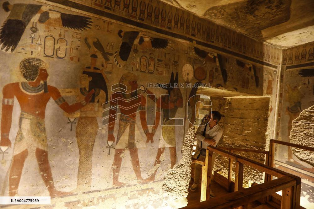 Menhotep III Tomb Opens After Two Decades of Restoration - Egypte