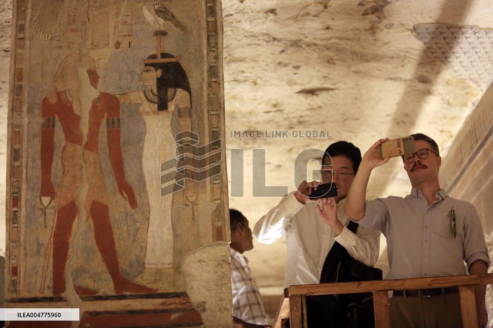 Menhotep III Tomb Opens After Two Decades of Restoration - Egypte