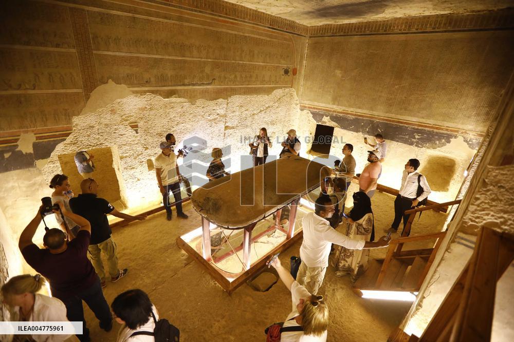 Menhotep III Tomb Opens After Two Decades of Restoration - Egypte