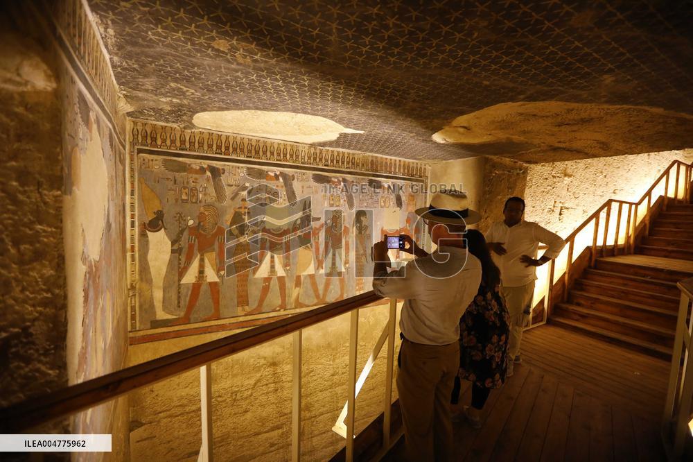 Menhotep III Tomb Opens After Two Decades of Restoration - Egypte