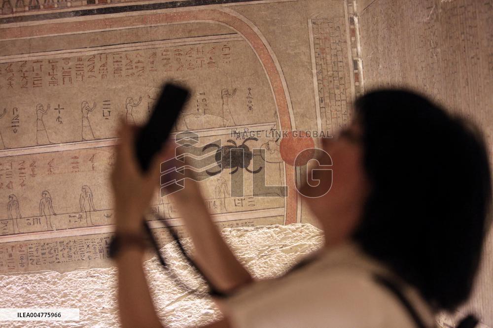Menhotep III Tomb Opens After Two Decades of Restoration - Egypte