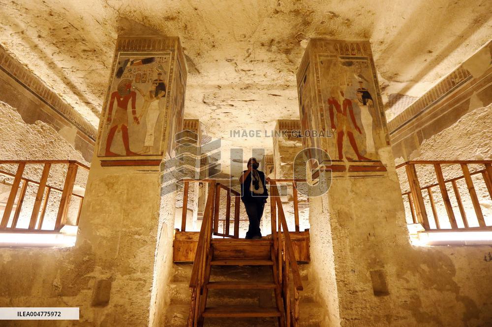 Menhotep III Tomb Opens After Two Decades of Restoration - Egypte
