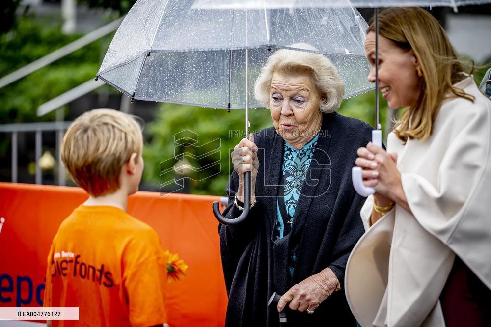 Princess Beatrix During The Sixth Edition Of Het Oranjepad - Baarn