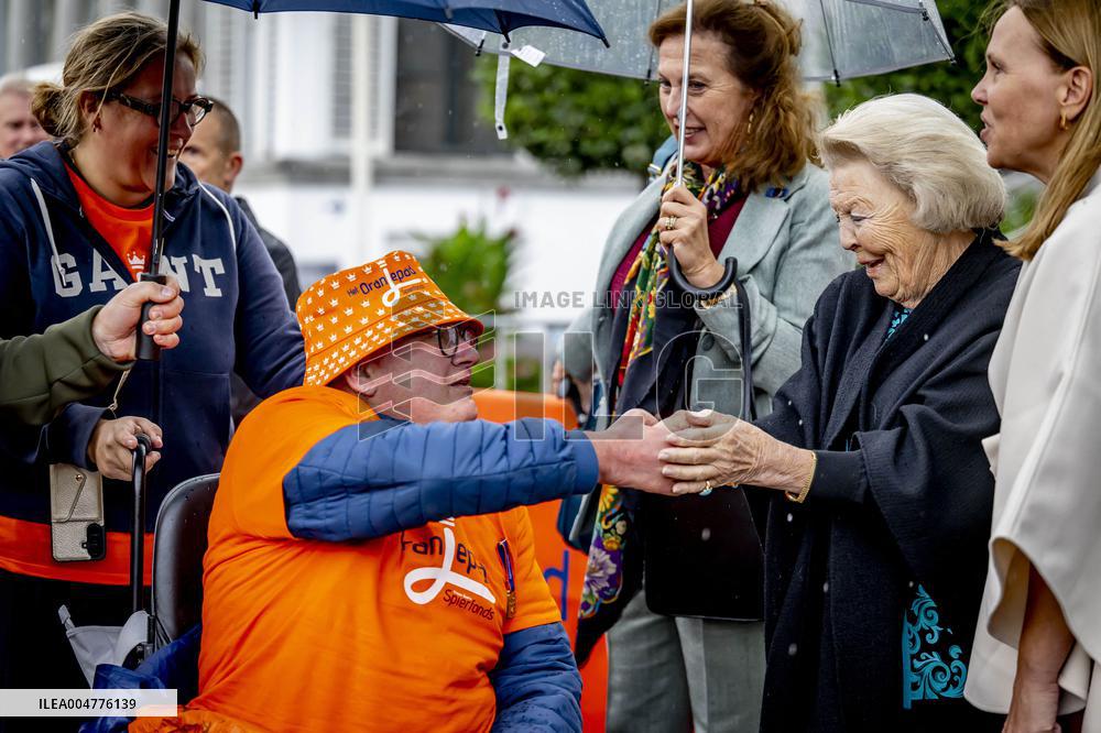 Princess Beatrix During The Sixth Edition Of Het Oranjepad - Baarn