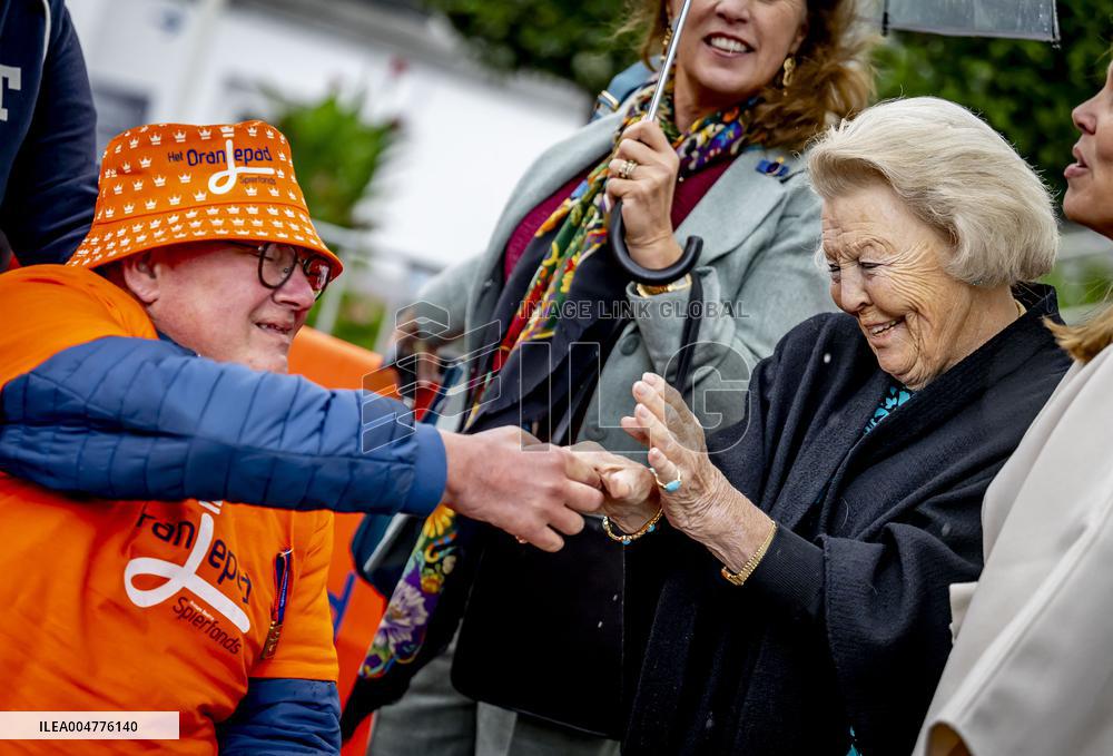 Princess Beatrix During The Sixth Edition Of Het Oranjepad - Baarn