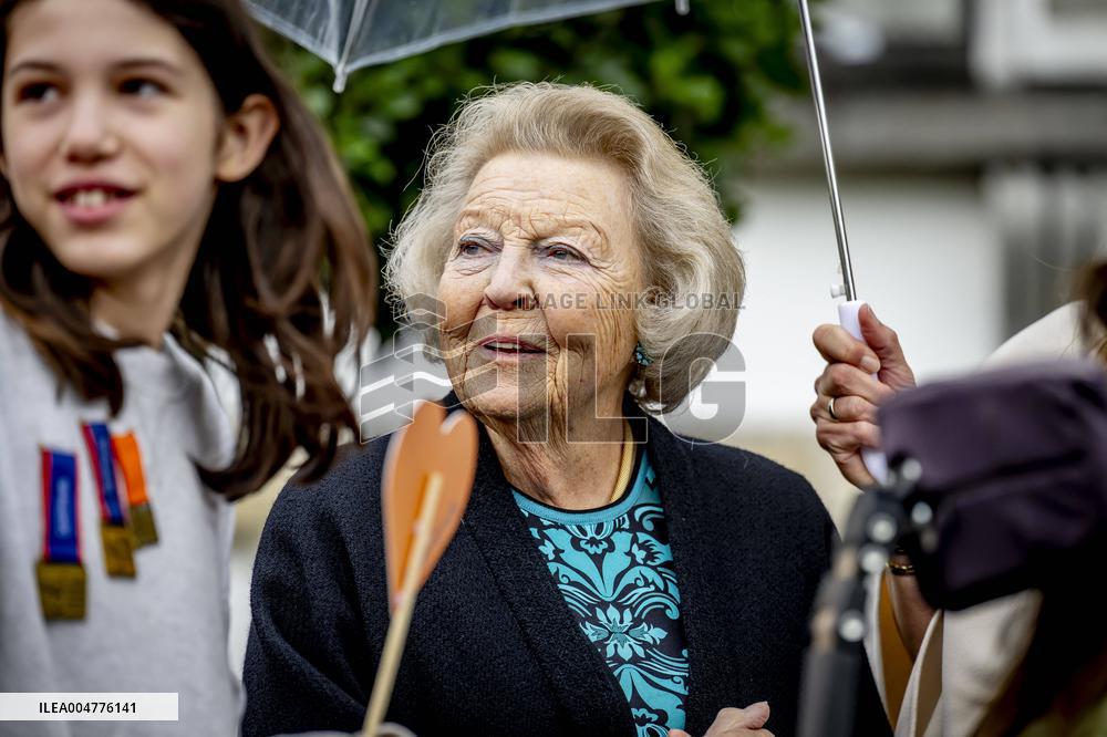 Princess Beatrix During The Sixth Edition Of Het Oranjepad - Baarn
