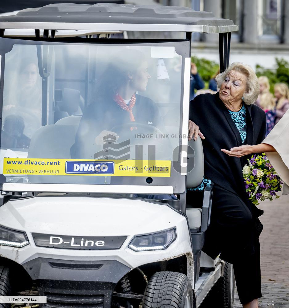 Princess Beatrix During The Sixth Edition Of Het Oranjepad - Baarn
