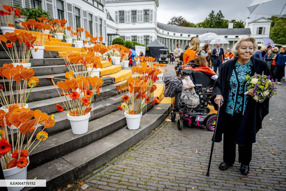 Princess Beatrix During The Sixth Edition Of Het Oranjepad - Baarn