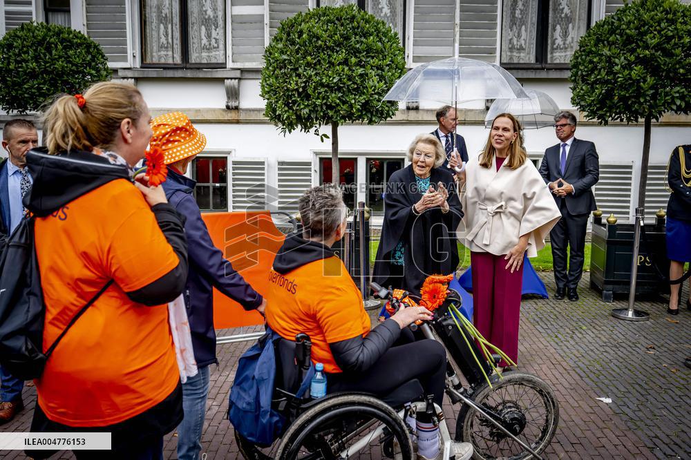 Princess Beatrix During The Sixth Edition Of Het Oranjepad - Baarn