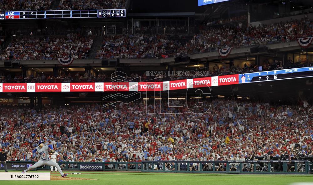 Baseball: Division Series between Dodgers and Phillies