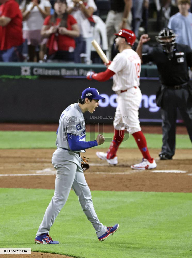 Baseball: Division Series between Dodgers and Phillies