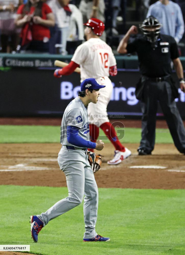 Baseball: Division Series between Dodgers and Phillies