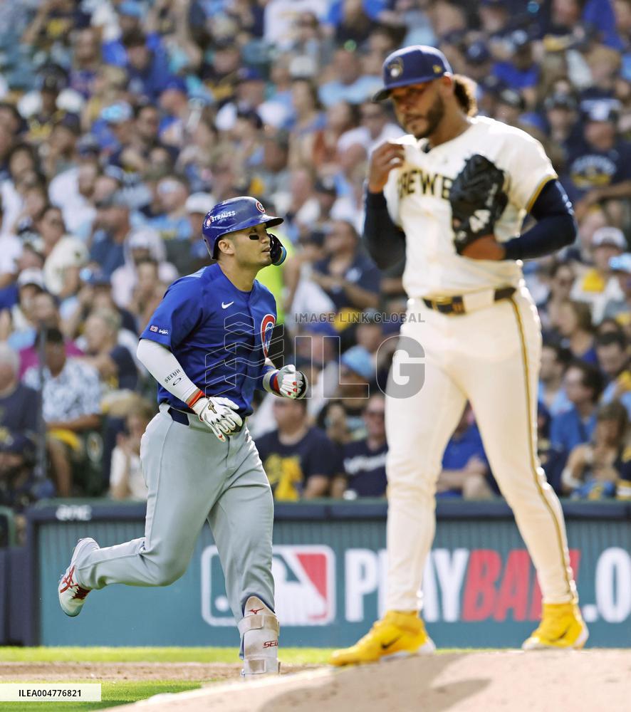 Baseball: Division Series between Cubs and Brewers