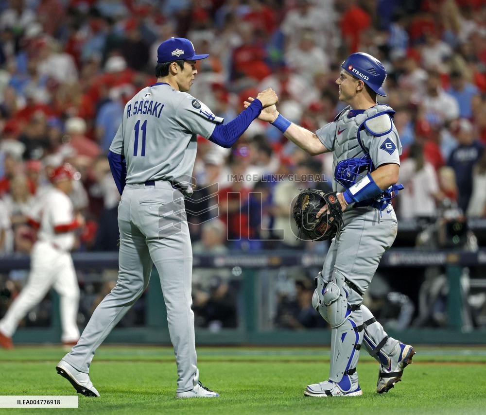 Baseball: Division Series between Dodgers and Phillies