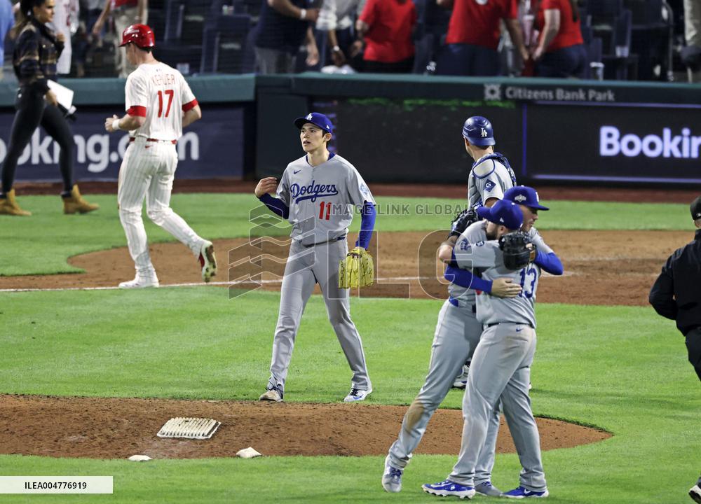 Baseball: Division Series between Dodgers and Phillies