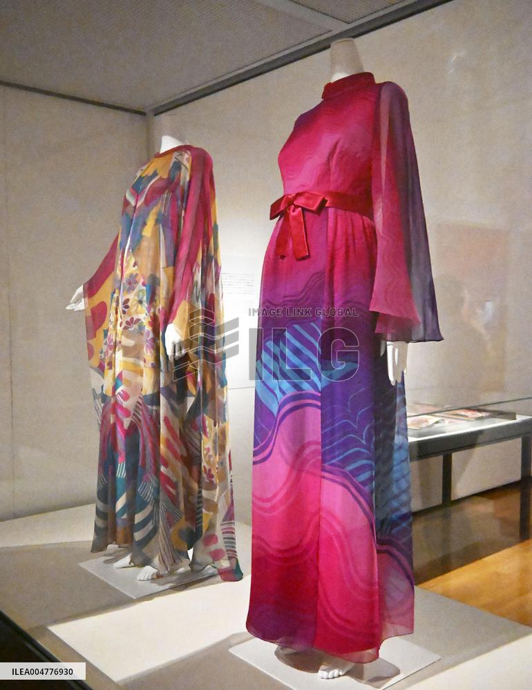 Exhibition honoring late fashion designer Hanae Mori