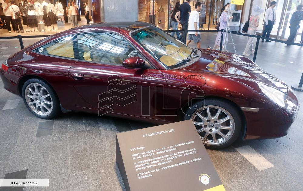 Antique Classic Car and Sports Car Show in Shanghai