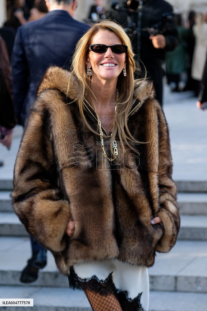 PFW - Elie Saab Outside Arrivals