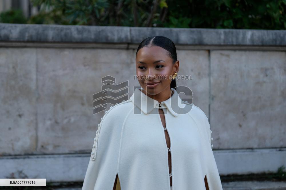 PFW - Elie Saab Outside Arrivals