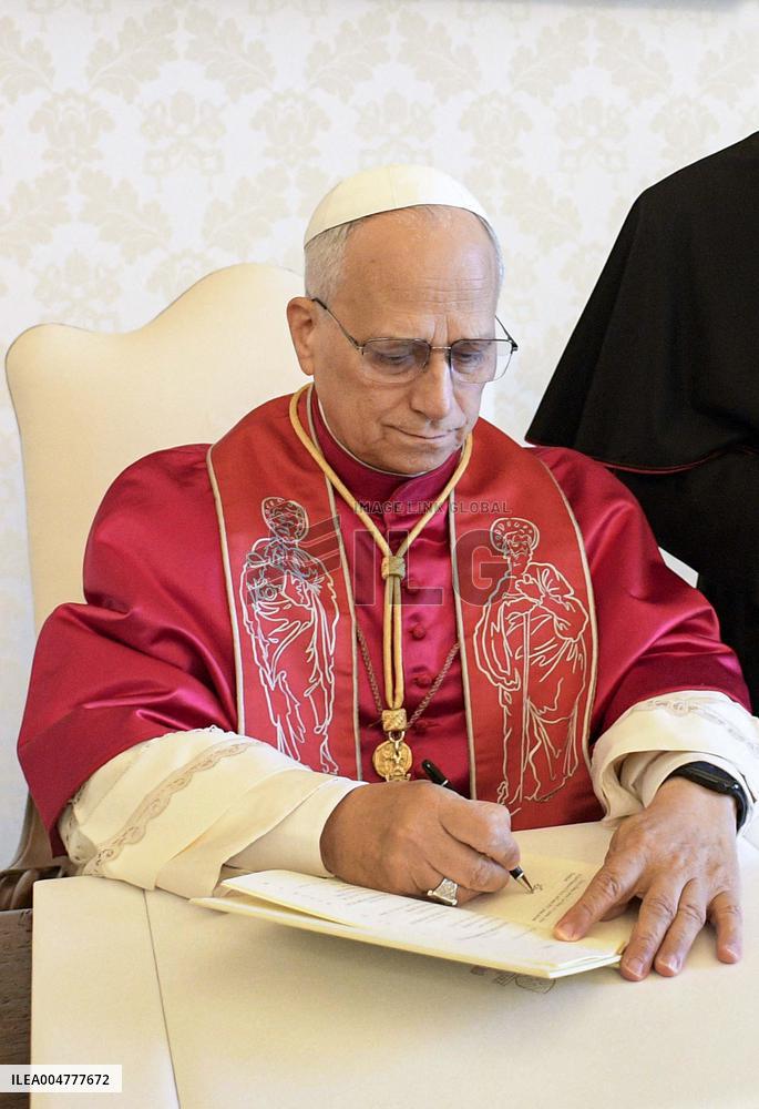 Pope Leo XIV Signs His First Apostolic Exhortation Dilexi Te - Vatican