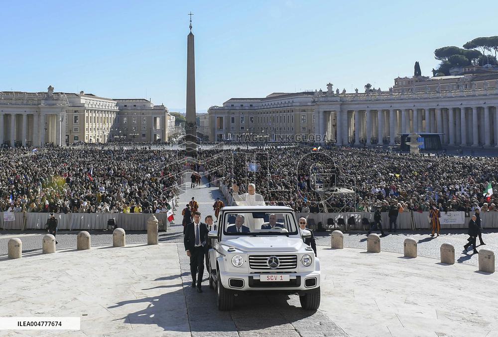 Pope Leo XIV Leads Jubilee Audience - Vatican