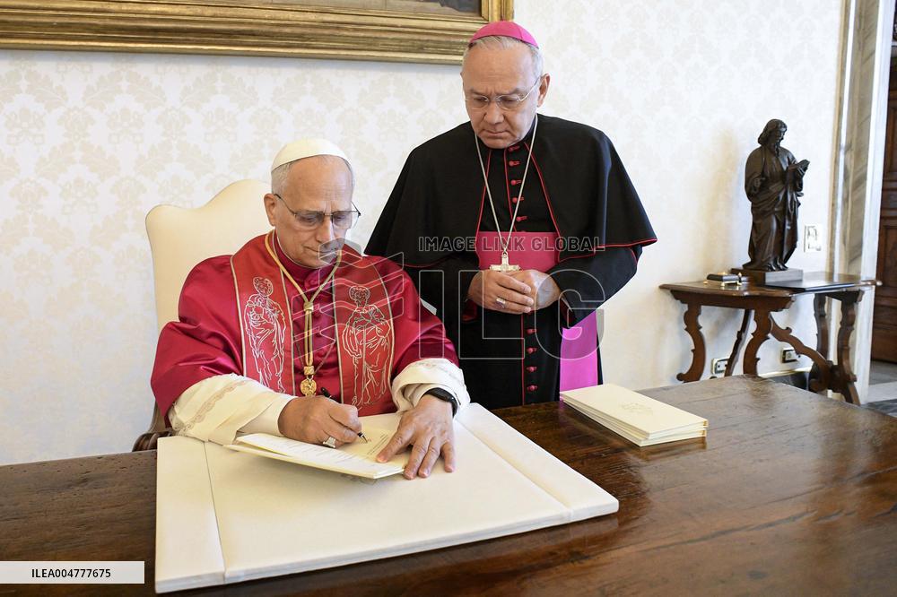 Pope Leo XIV Signs His First Apostolic Exhortation Dilexi Te - Vatican