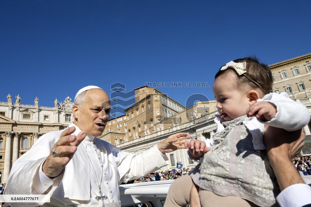 Pope Leo XIV Leads Jubilee Audience - Vatican