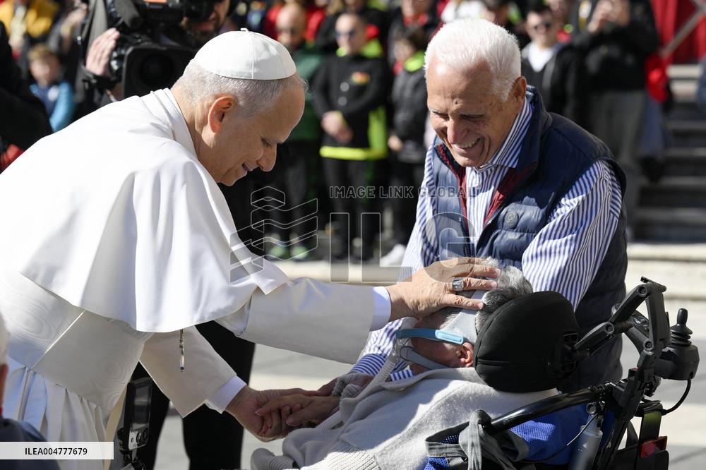 Pope Leo XIV Leads Jubilee Audience - Vatican