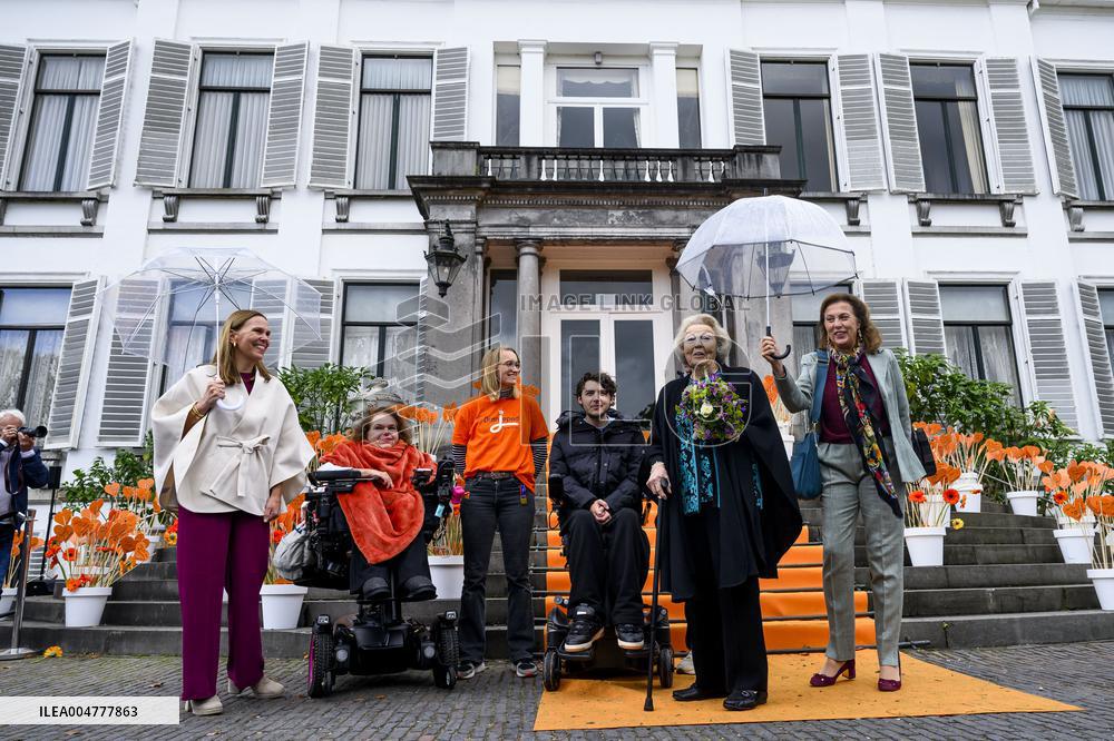 Princess Beatrix During The Sixth Edition Of Het Oranjepad - Baarn