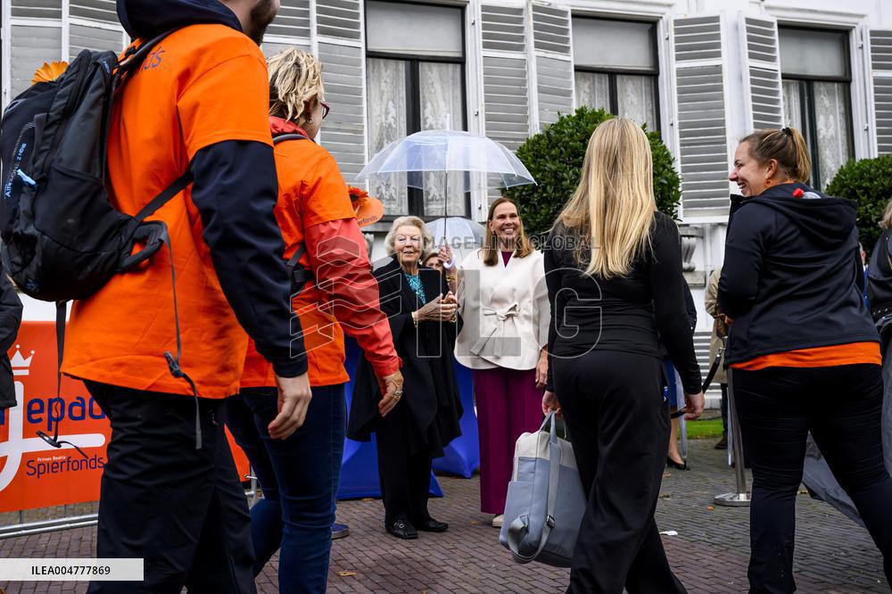 Princess Beatrix During The Sixth Edition Of Het Oranjepad - Baarn