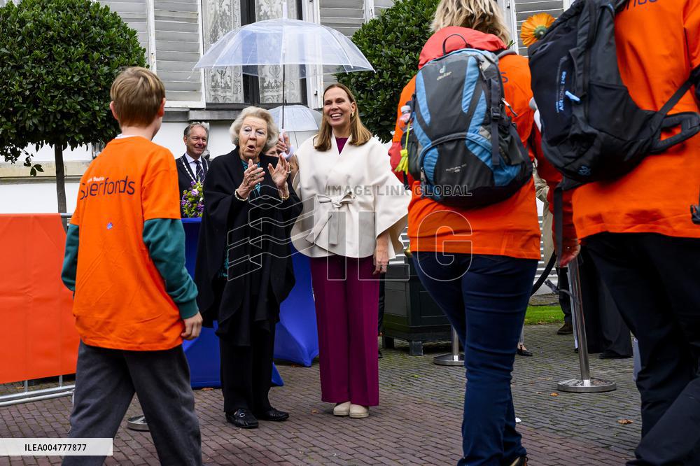 Princess Beatrix During The Sixth Edition Of Het Oranjepad - Baarn