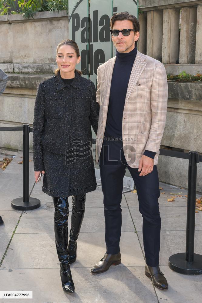 PFW - Elie Saab Outside Arrivals