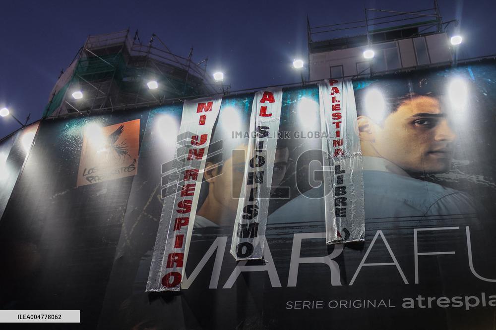 Demonstration in Support of Palestine Across Spain