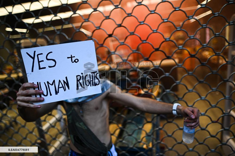 Demonstration in Support of Palestine Across Spain