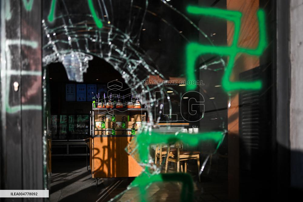 Demonstration in Support of Palestine Across Spain